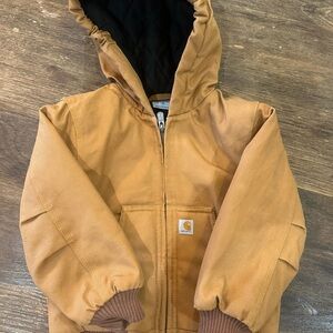 Carhartt Tan Hooded Jacket